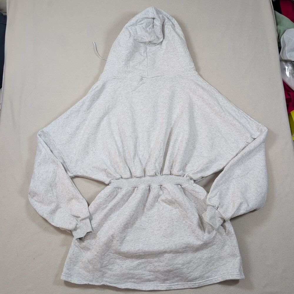 Popflex Game Day Sweatshirt Hoodie Dress Size L/XL Gray Hooded Lounge Oversized - Picture 2 of 10